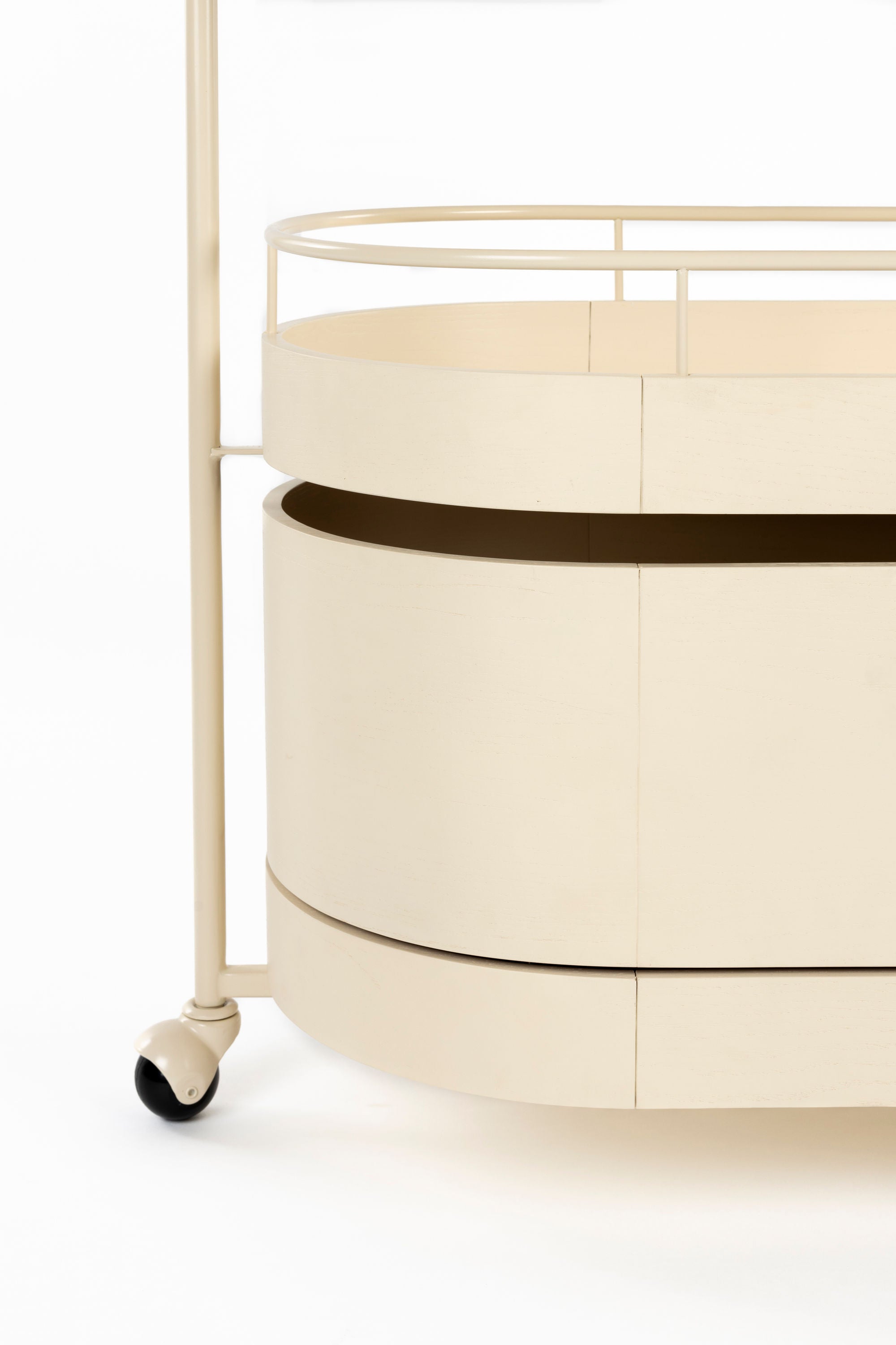 Zuiver Wim Beige Drinks Trolley